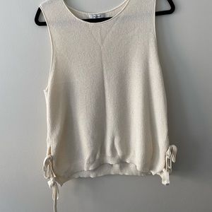 Knit tank sweater